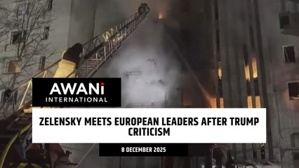 Zelensky meets European leaders after Trump criticism