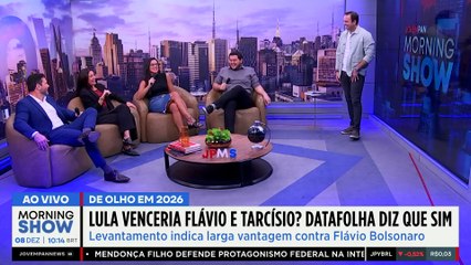 Lula VENCERIA Flávio Bolsonaro, Michelle e Tarcísio nas ELEIÇÕES de 2026? Assista ao debate