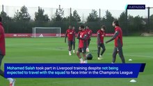 Salah trains with Liverpool squad after explosive interview