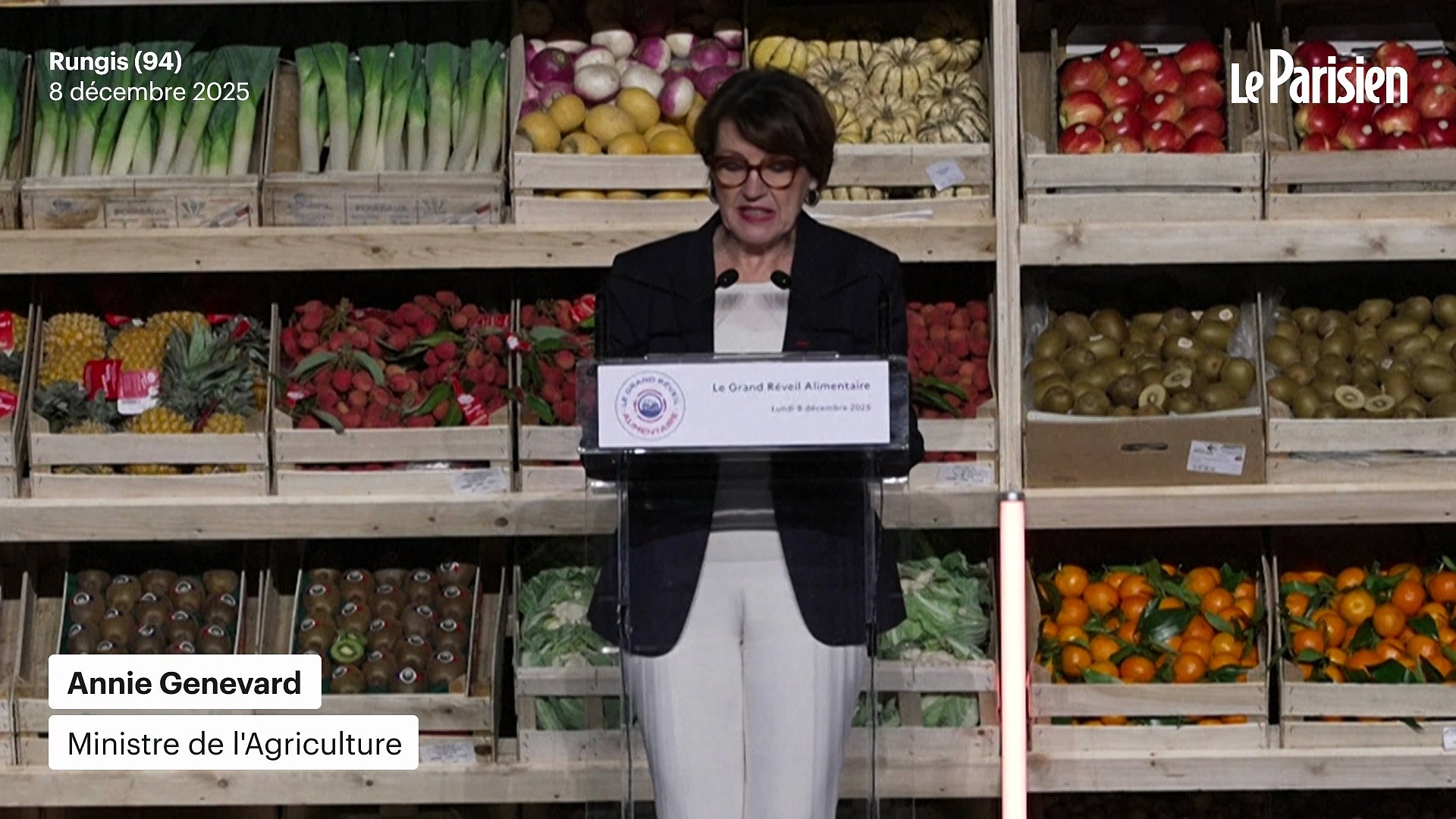 Souveraineté alimentaire : « La guerre agricole se prépare », affirme la ministre Annie Genevard