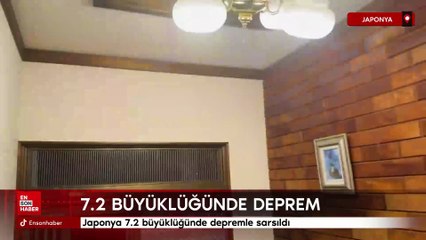 Japonya 7.2 büyüklüğünde depremle sarsıldı