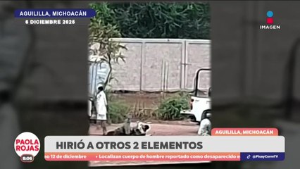 Dos agentes muertos por fuego amigo en Michoacán | DPC con Paola Rojas