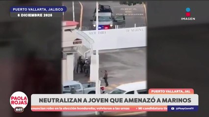 Marina neutraliza a hombre armado en Puerto Vallarta | DPC con Paola Rojas