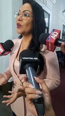 Presidenta del TED cruceño, María Cristina Claros, presenta su postulación a vocal del TSE