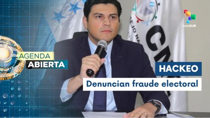 Consejero Marlon Ochoa denunció hackeo al sistema electoral de Honduras