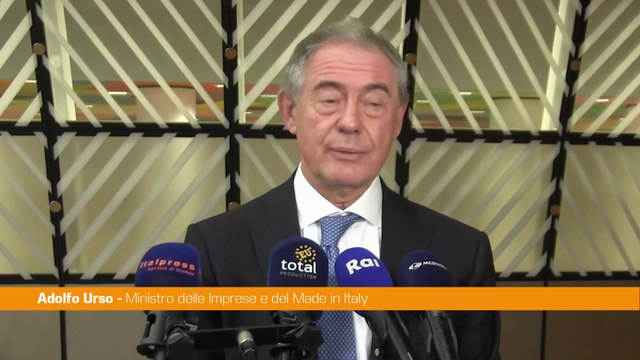 Ue, Urso Non isolarsi da paesi del Sud con cui condividere strategia sviluppo