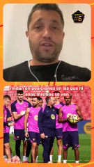 Sique: "Flick consigue que los jugadores jueguen en posiciones que ni ellos se ven"