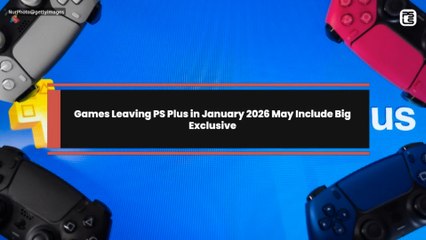 Games Leaving PS Plus in January 2026 May Include Big Exclusive