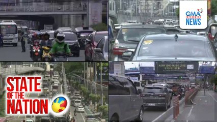 Hanggang 5 oras na traffic, nagpahirap sa mga motorista sa Marcos Highway nitong weekend | SONA