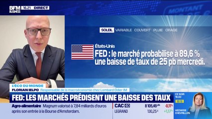 L'éco du monde : "FED : Wall Street veut croire au "Père Powell" - 08/12