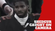 Shedeur Sanders was caught on camera in Cleveland bench heartbroken