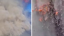 Volcano camera captures its own destruction as Kilauea erupts