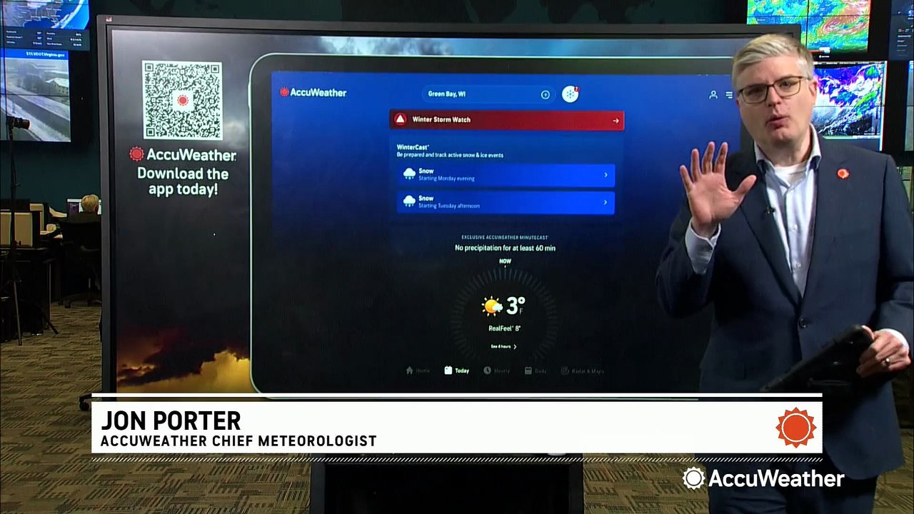 Get ahead of wintry weather with the free AccuWeather app's WinterCast