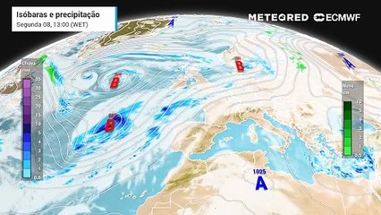 Frente fria chega esta terça-feira 9 e deixará chuva abundante