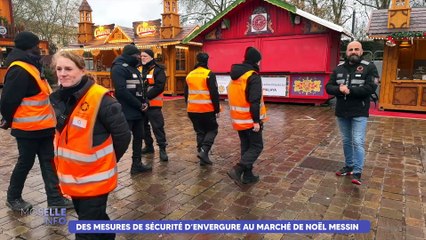 Des mesures de sécurité d’envergure au marché de Noël messin