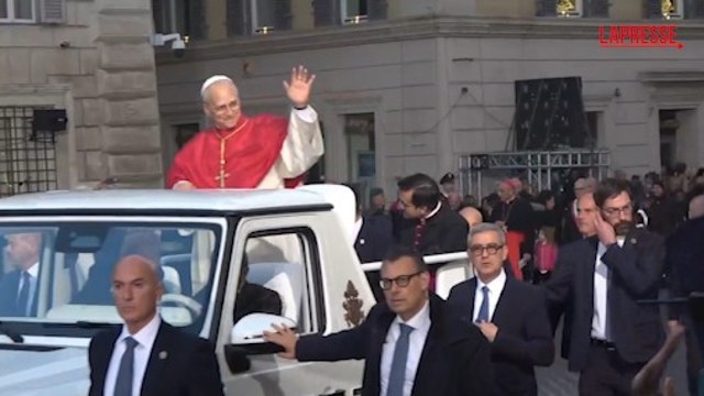 Immacolata, Papa Leone in Piazza di Spagna per l’omaggio alla statua della Madonna