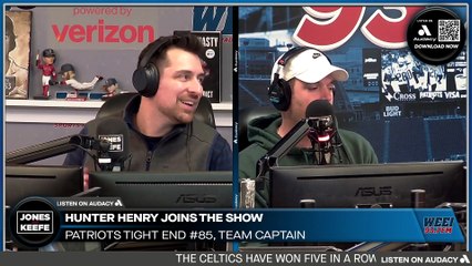 Jones & Keefe: Hunter Henry on being the Patriots' Walter Payton NFL Man of the Year nominee