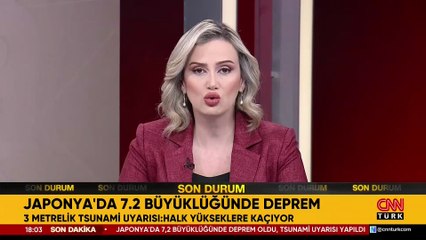 SON DAKİKA HABERİ... Japonya'da 7.6 büyüklüğünde deprem: Tsunami uyarısı yapıldı
