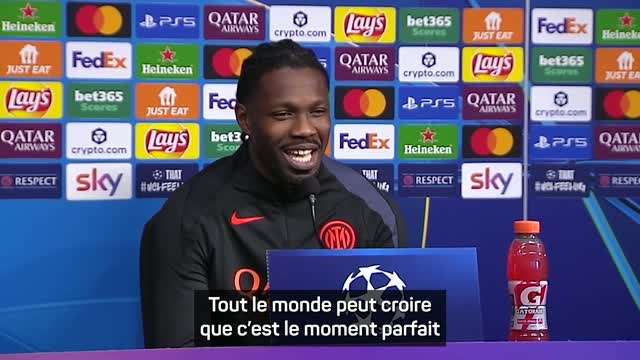 Inter - Thuram : "Les champions veulent faire leurs preuves lorsqu'ils sont remis en question"