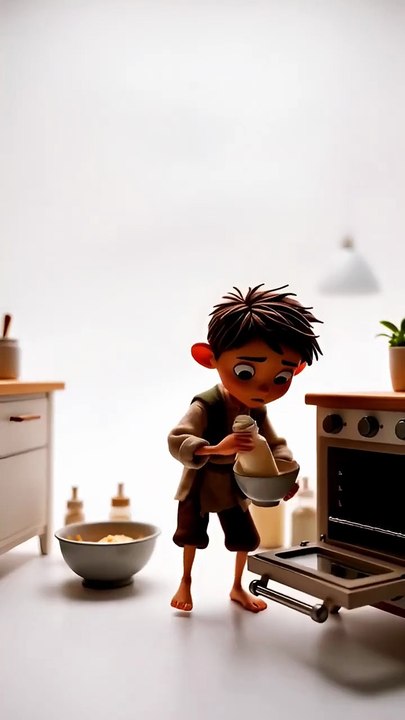 The Wrong Ingredient _ Lilliput mistake baking powder for gunpowder #Lilliput #shorts #baking #anime @hariput