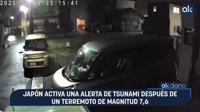 Japón activa una alerta de tsunami después de un terremoto de magnitud 7,6