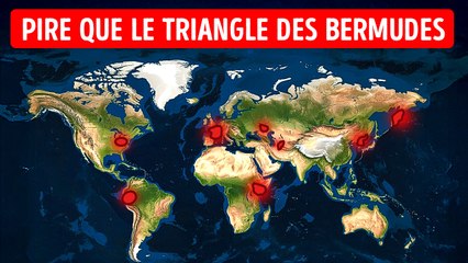 Des endroits sur Terre qui sont bien plus effrayants que le Triangle des Bermudes