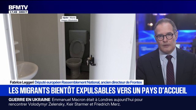 L'UE durcit sa politique migratoire: Fabrice Leggeri, député européen RN, salue la création de hubs de retour pour les migrants dont la demande d'asile est rejetée