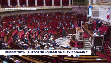 Budget 2026 : Sébastien Lecornu joue-t-il sa survie demain ?