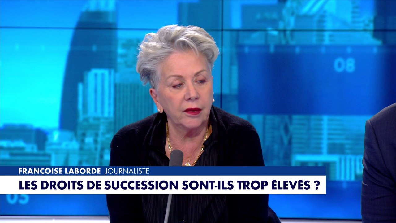 Françoise Laborde sur les droits de succession trop élevés