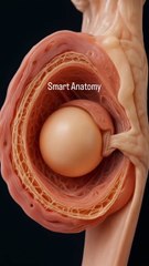 Ovulation and how  a healthy egg disintegrate without fertilisation(MP4)