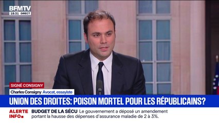 Union des droites pour 2027: "Je ne souscris pas du tout à cette thèse-là", explique Charles Consigny, avocat