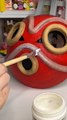 DIY masque de Mononoké en 4 JOURS 😤 Jour 3 la peinture | tuto studio ghibli 🌱