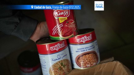 Los palestinos en Gaza denuncian la falta de alimentos básicos en la ayuda humanitaria