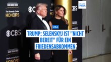 Trump: Selenskyj "nicht bereit", das Friedensabkommen zu unterzeichnen