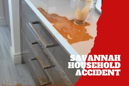 Savannah James suffers a furious household accident while LeBron James is away