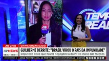 Derrite diz que houve negligência do PT e PSDB no combate ao crime organizado | TEMPO REAL