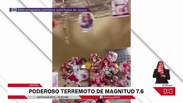 Tsunami en Japón- Podría golpear la costa tras devastador sismo de magnitud 7,6