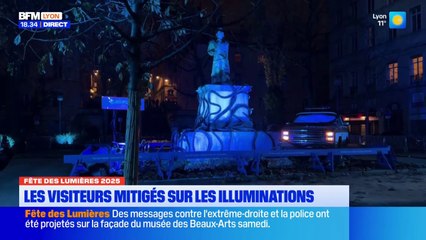 Fête des Lumières : les visiteurs mitigés sur les illuminations
