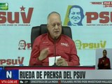 Sec. Gral. del PSUV Diosdado Cabello exaltó que el partido cuenta con una estructura renovada