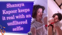 Shanaya Kapoor embraces her natural look with no-filter movie night moments
