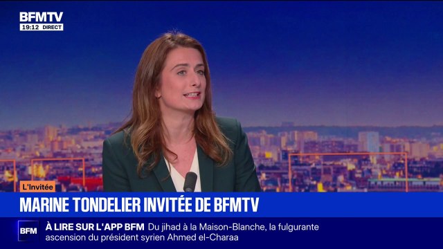 Budget de la Sécu: J'ai l'impression que les Écologistes comptent pour le gouvernement , observe Marine Tondelier, secrétaire nationale (Les Écologistes)