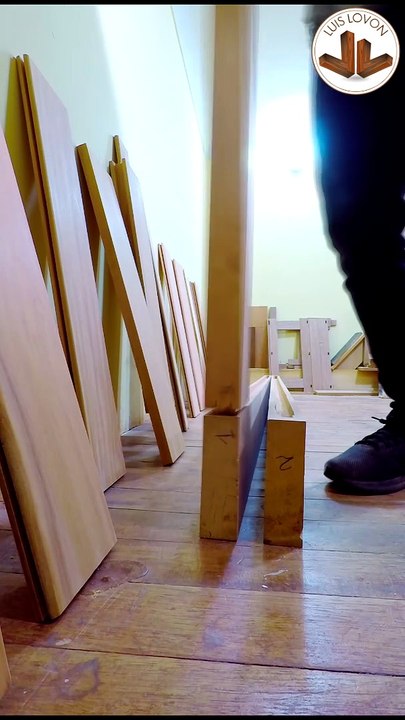 PUERTA DE MADERA MUY FACIL DE HACER - Luis Lovon