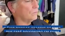 Flávio Bolsonaro posta vídeo de ator caracterizado para viver Bolsonaro em filme