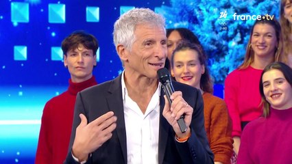 Nagui taquine Manon dans N'oubliez pas les paroles