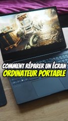 Comment réparer un écran d'ordinateur portable !