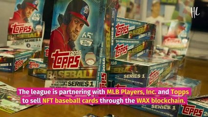 Mlb Partners With Topps To Release Nft Baseball Card Series