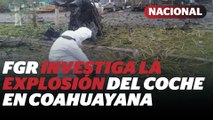 FGR reclasifica explosión de coche en Coahuayana, Michoacán | Reporte Indigo