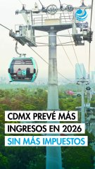 CDMX proyecta alza en ingresos para el 2026 sin nuevos impuestos