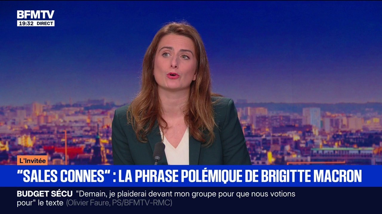 Propos polémiques de Brigitte Macron: pour Marine Tondelier (Les Écologistes), "ce sont des propos gravissimes"