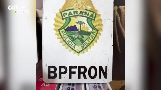 Carga de eletrônicos estrangeiros sem nota fiscal é apreendida na PR-323, em Tapejara